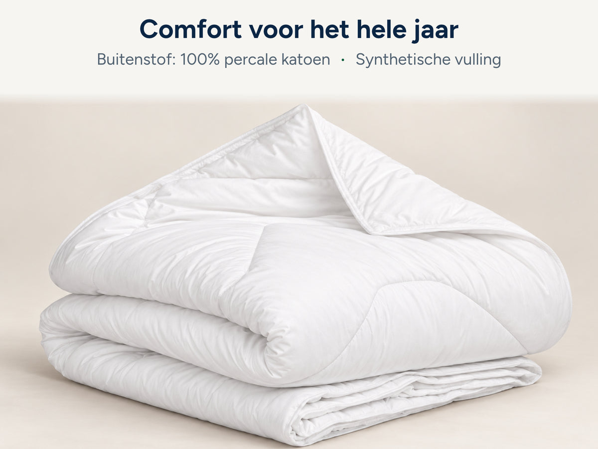Siesta Premium Slaapbundel – Matras (26 cm dik), Beddengoed & 2 Kussens
