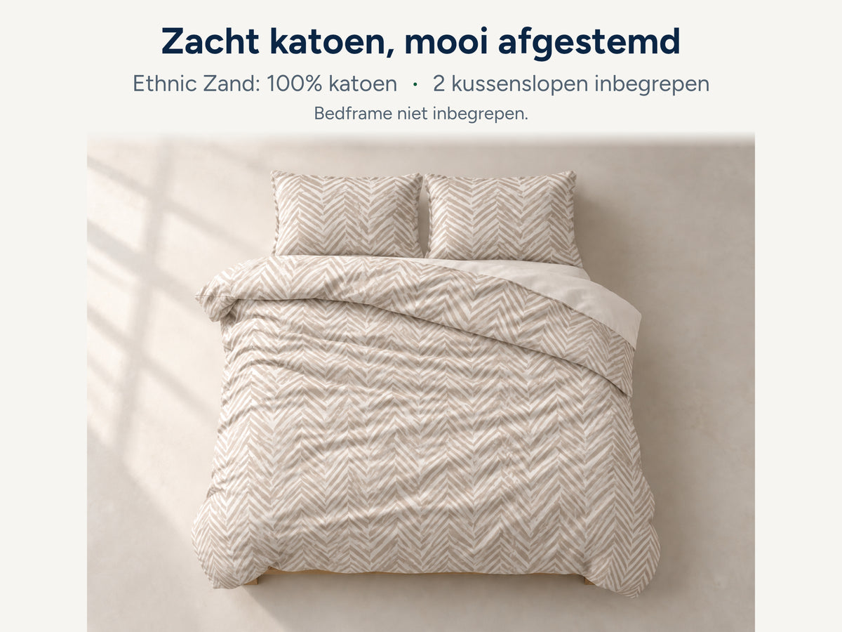 Siesta Premium Slaapbundel – Matras (26 cm dik), Beddengoed & 2 Kussens