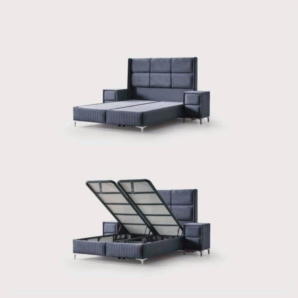 Boxspring Bella opbergruimte + matras