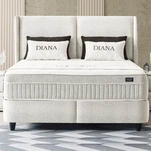 Boxspring Diana opbergruimte + matras