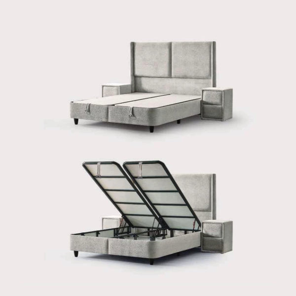 Boxspring Diana opbergruimte + matras