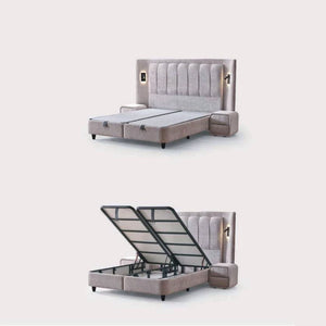 Boxspring Julie opbergruimte + matras