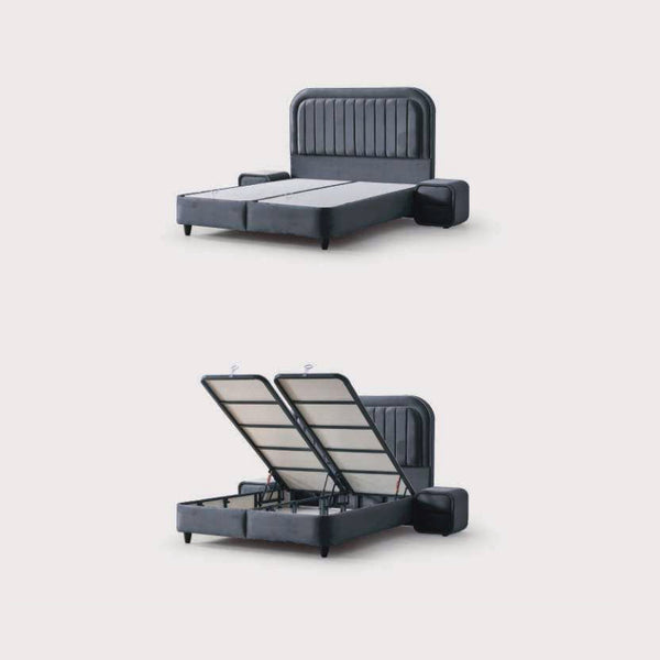 Boxspring Madrid opbergruimte + matras