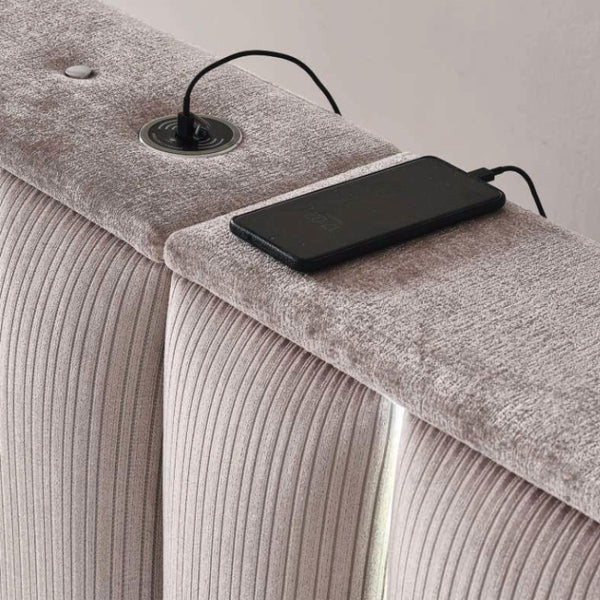 Boxspring Night Light set met opbergruimte