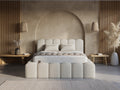 Boxspring Harmony met Opbergruimte – Teddy Bouclé – Incl. Matras & Gratis Montage