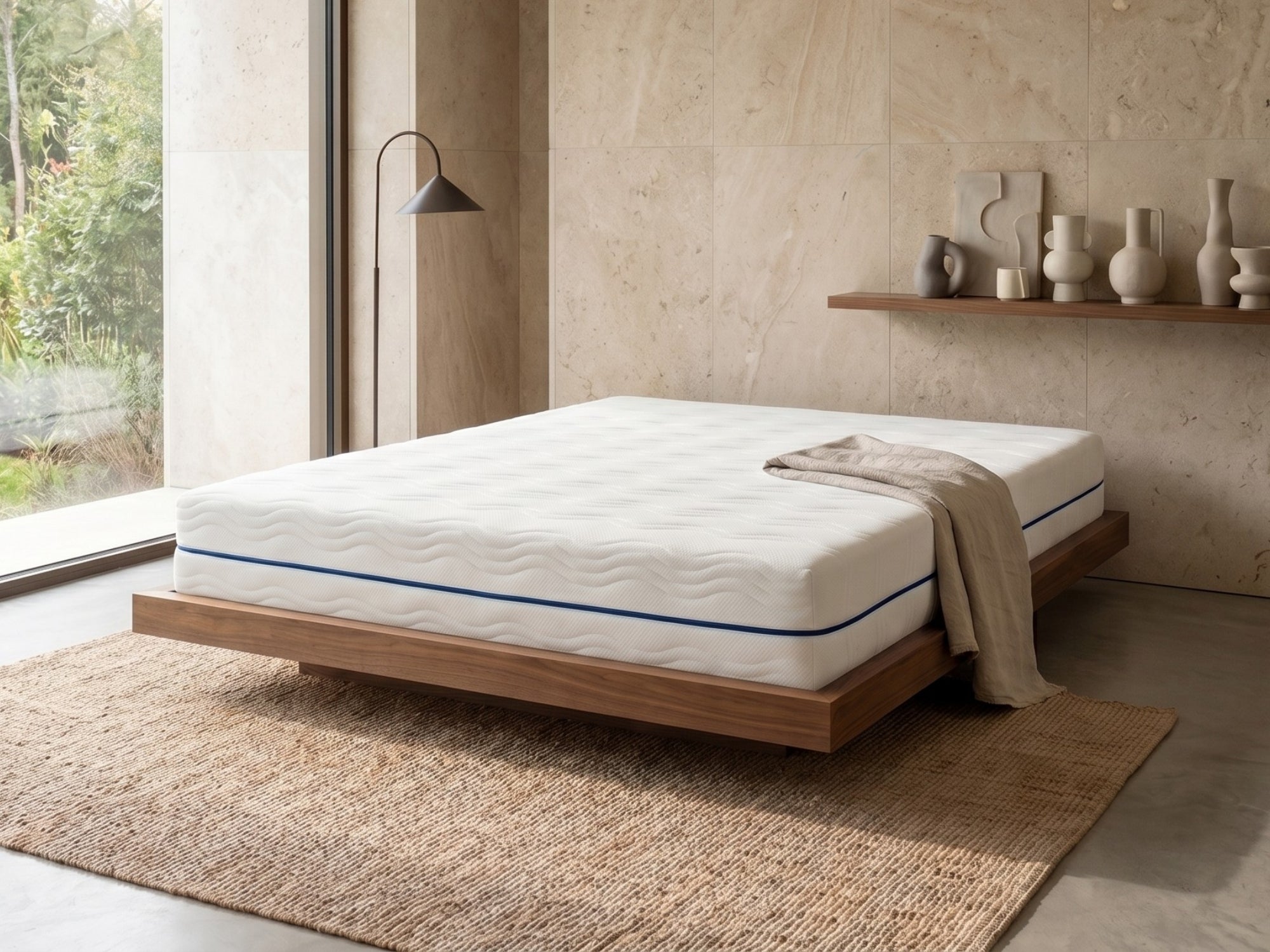 Matras Elyse - Hybrideschuim - 20/25 cm Dik