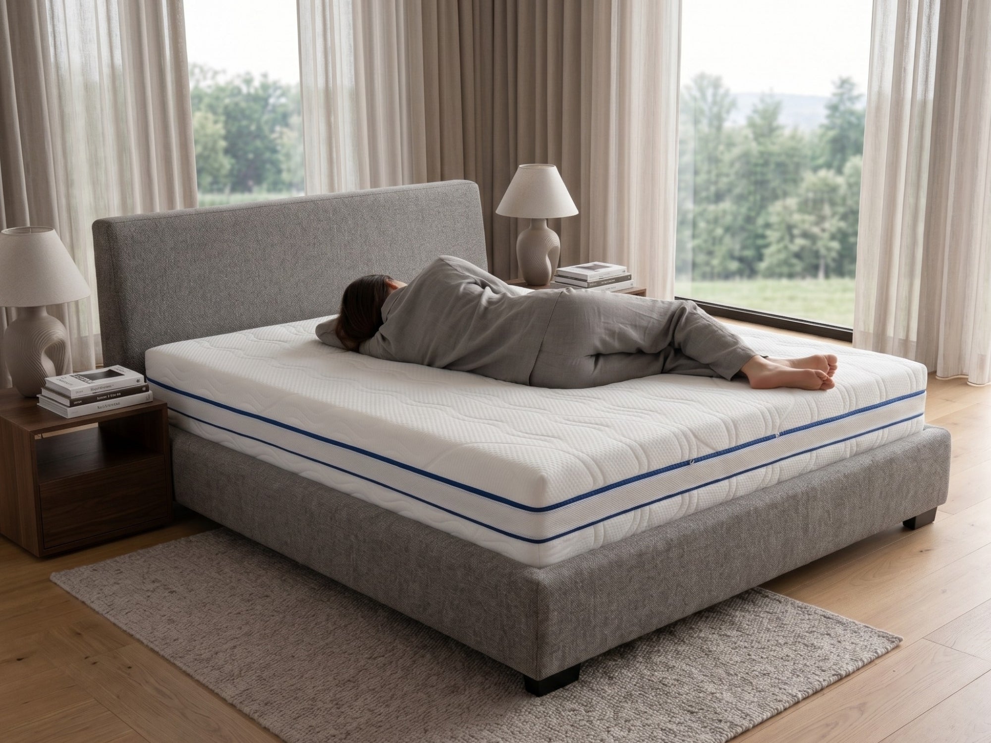 Matras Stella - Koudschuim Pocketvering - 25 cm Dik