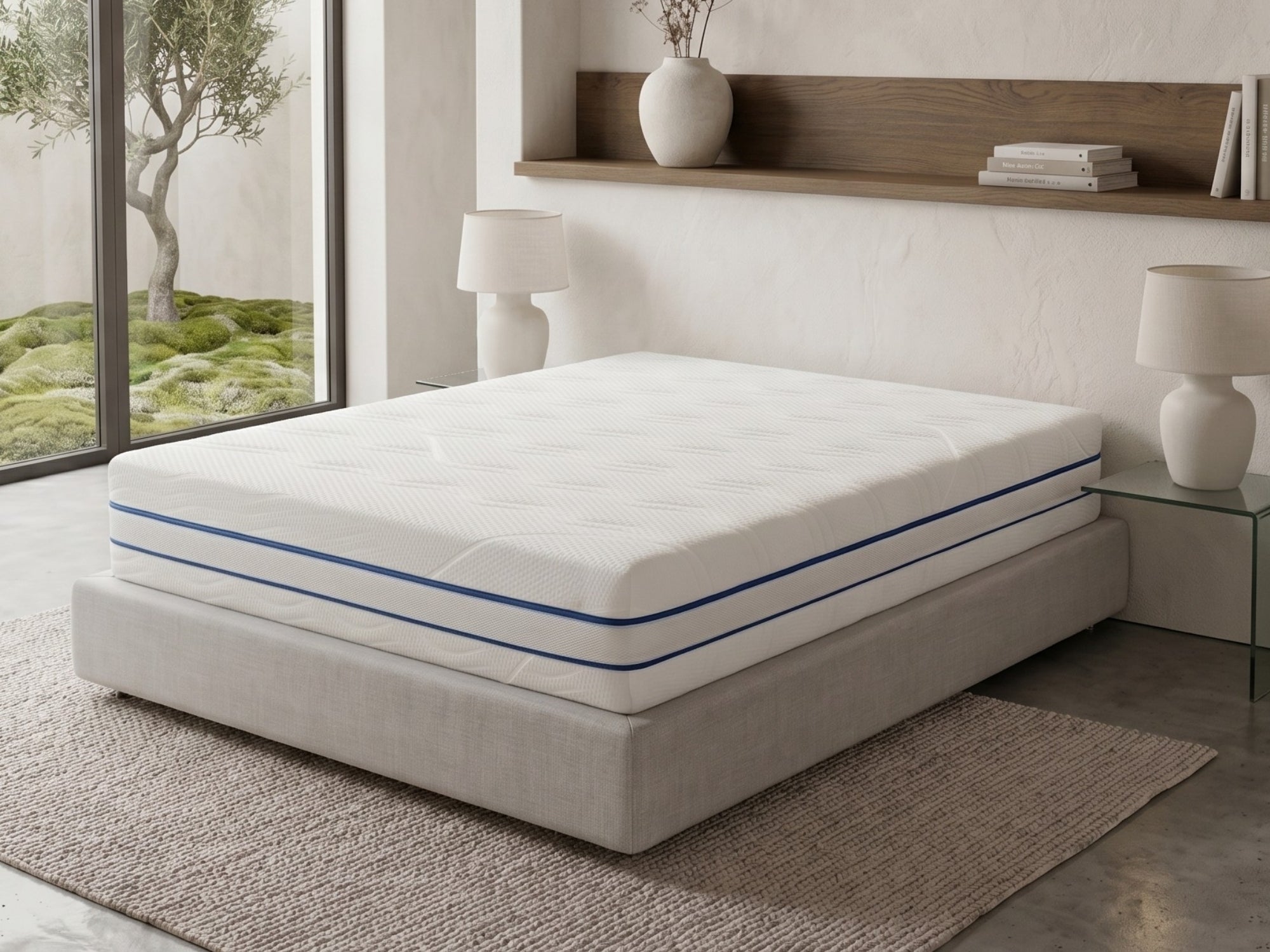 Matras Stella - Traagschuim Pocketvering - 25 cm Dik